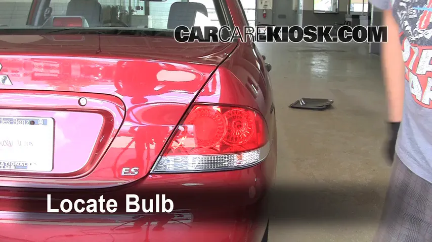 2005 Mitsubishi Lancer ES 2.0L 4 Cyl. Lights Reverse Light (replace bulb)